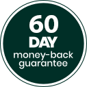 60 day money-back guarantee