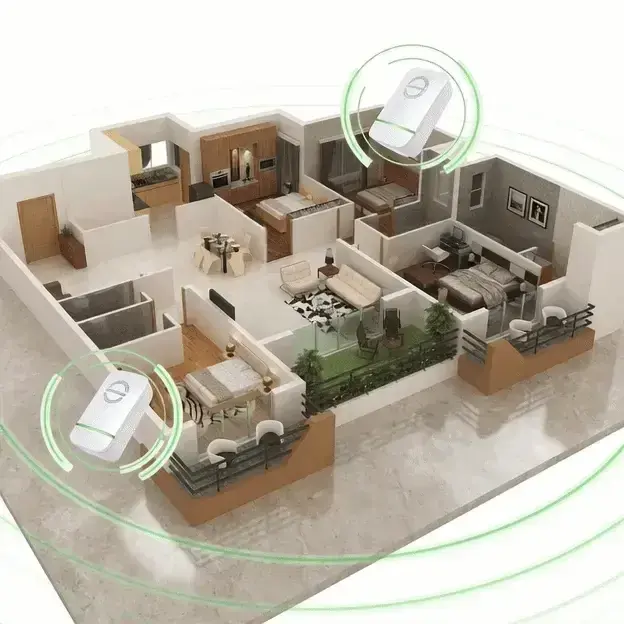 StopWatt units placed across a home floor plan